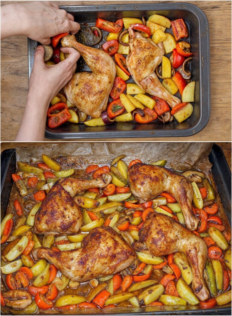 Pieczone Udka Kurczaka ze Śmietaną