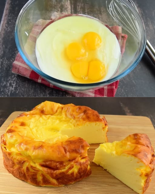 Do przygotowania tej pysznej pasty jogurtowej będziesz potrzebować jogurtu, jajek, mąki kukurydzianej (tak! bez mąki i dodanego cukru!) i pięciu minut. Składniki: 400 g słodzonego jogurtu (~1 2/3 szklanki) 4 jajka 40 g mąki kukurydzianej (~4 łyżki) Forma do pieczenia o średnicy 16 cm (6,2 cala) okrągła Papier pergaminowy 😋Przepis w pierwszym komentarzu 😊👇