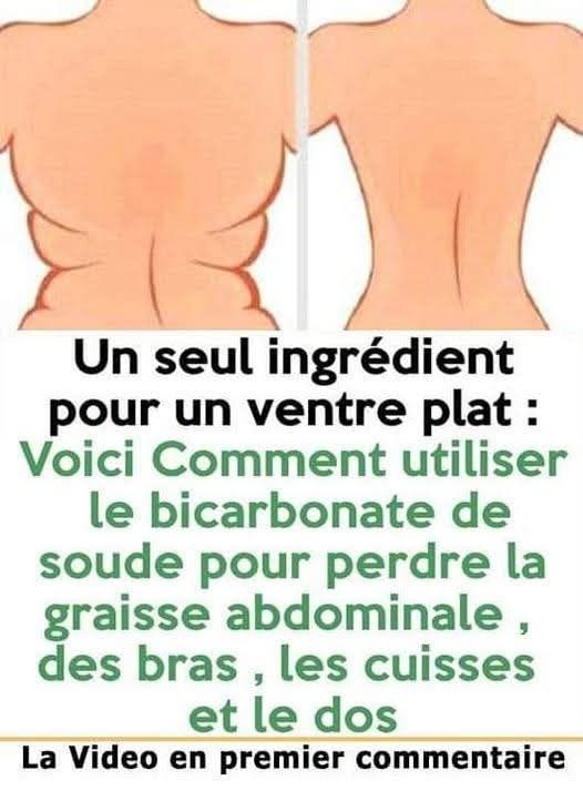 Oto najlepszy sposób na wykorzystanie wodorowęglanu w celu utraty wagi w ramionach i brzuchu