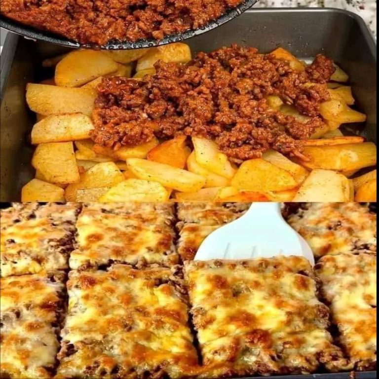 Wystarczy dodać mieloną wołowinę do ziemniaków! Prosty przepis na obiad!