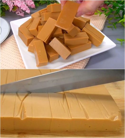 Cukierki mleczne pieczone – nie kupuję ich w sklepie, robię je sama, są miękkie i bardzo smaczne