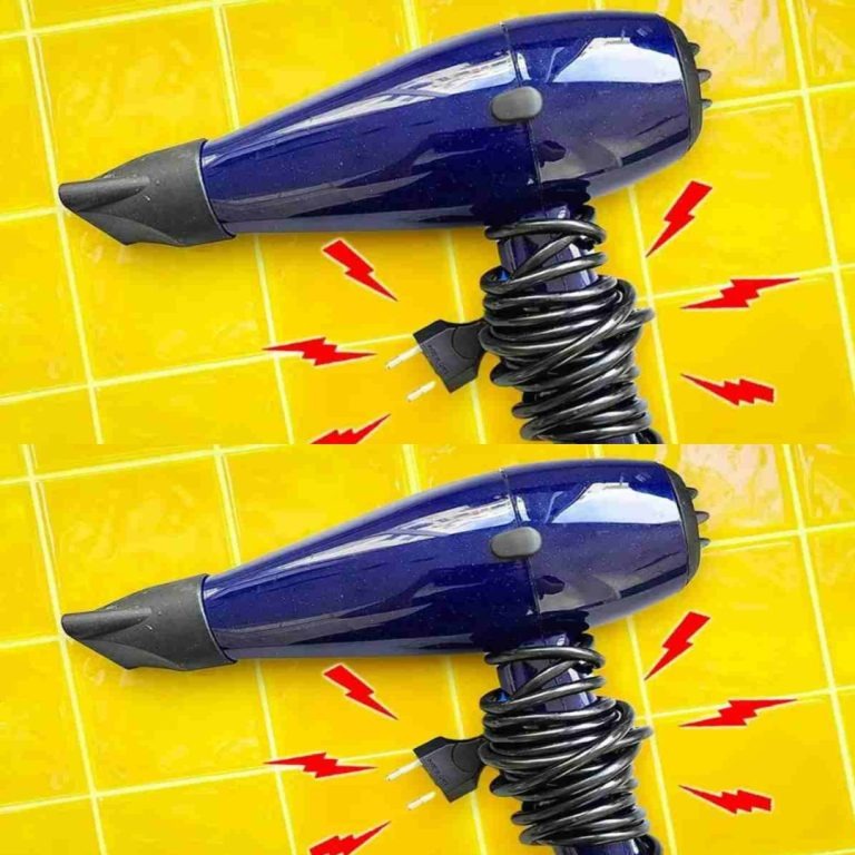 Dlaczego nigdy nie należy owijać przewodu wokół suszarki do włosów