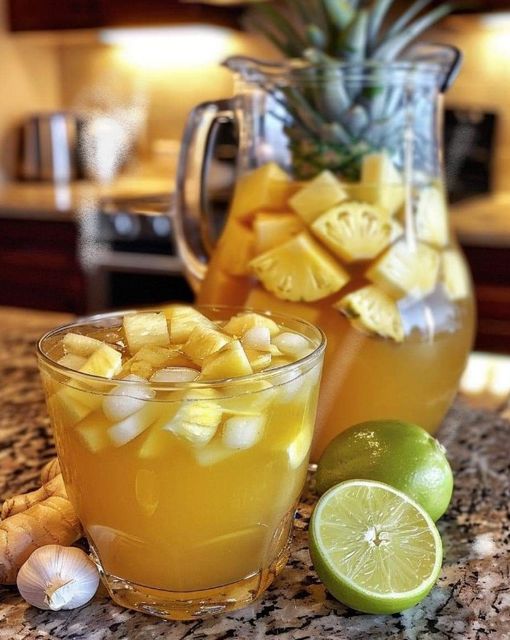 Domowy napój imbirowy 🍋🥂