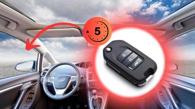 Naciśnij i przytrzymaj przez 5 sekund przycisk pilota samochodowego: praktyczna wskazówka.