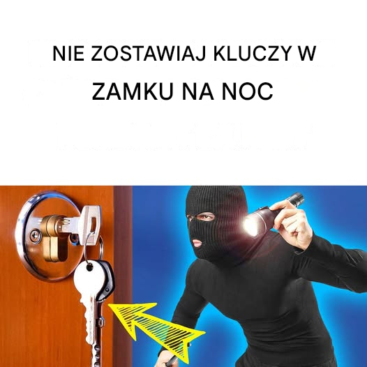 🔑 Nie zostawiaj kluczy w zamku na noc! 🚪 Częsty błąd, który może narazić Twoje bezpieczeństwo… Dowiedz się tutaj dlaczego. 👇 😮 link znajduje się w pierwszym komentarzu… Zobacz więcej