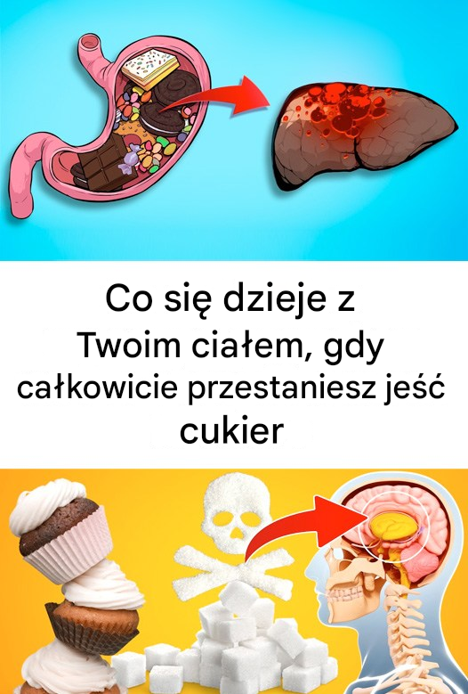 „Co dzieje się z ciałem, gdy całkowicie odstawisz cukier” 👇👇💬