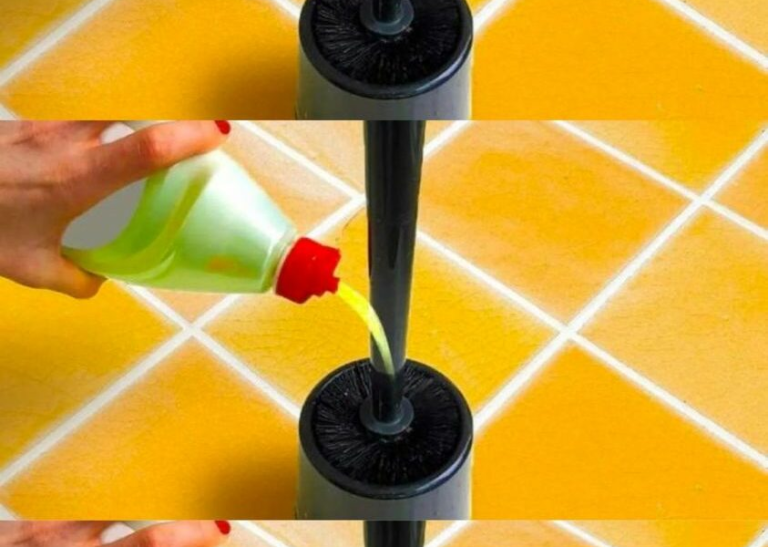 Nakładanie detergentu na szczotkę toaletową: to ulubiony trik doświadczonych gospodyń domowych