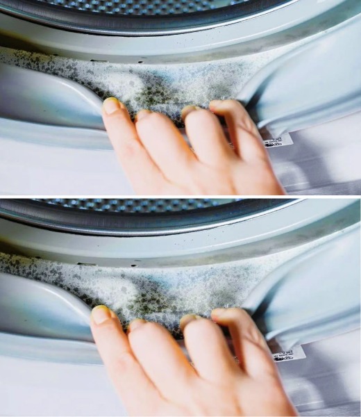 Jak usunąć brud i pleśń z uszczelki pralki?