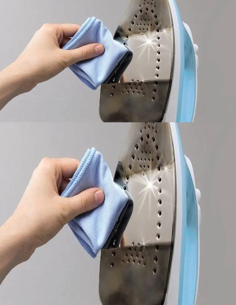 Brudne żelazko, metoda czyszczenia chemicznego na dokładne wyczyszczenie: znów będzie jak nowe