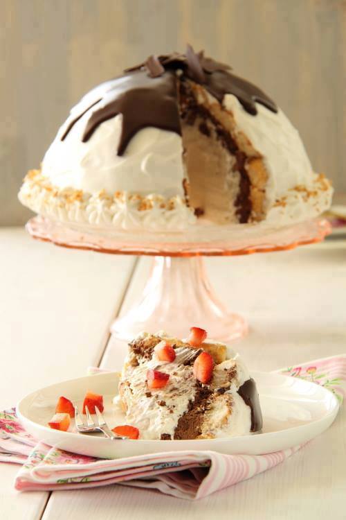 Ciasto Czekoladowe Igloo z Kremem Mascarpone