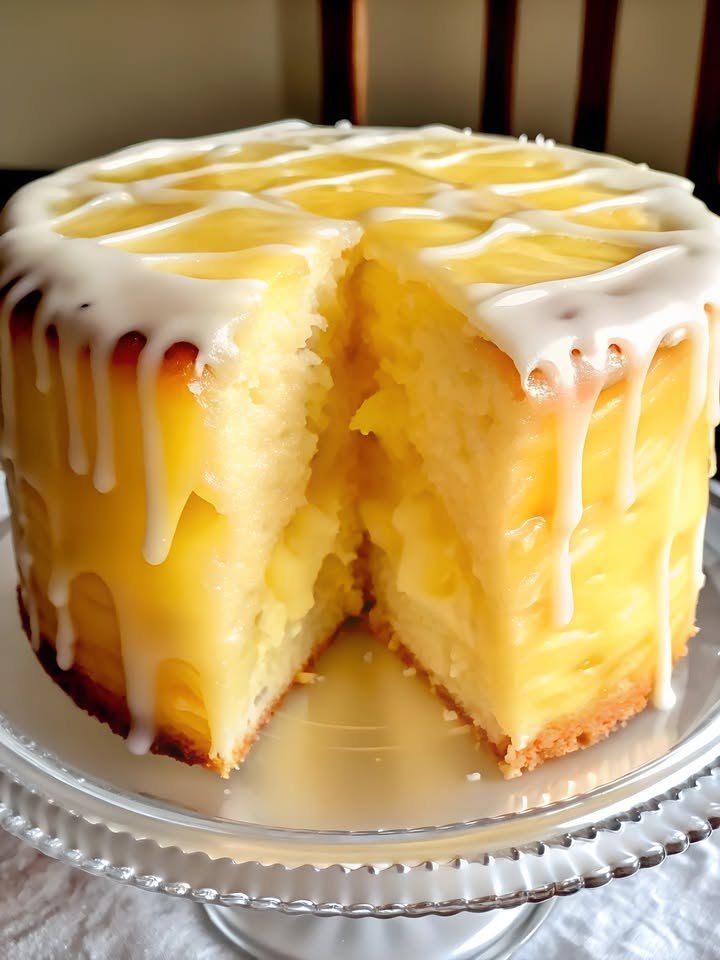 Ciasto z sokiem ananasowym