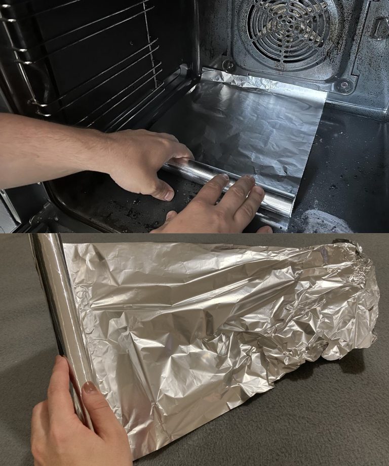 Zaniedbany piekarnik to już przeszłość: wyczyść go bez szorowania. Wskazówka: folia aluminiowa załatwi sprawę!