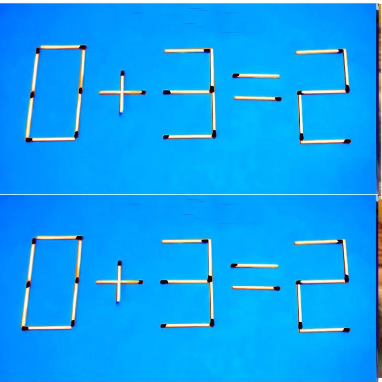 Czy potrafisz rozwiązać to równanie, przesuwając tylko jedną zapałkę?