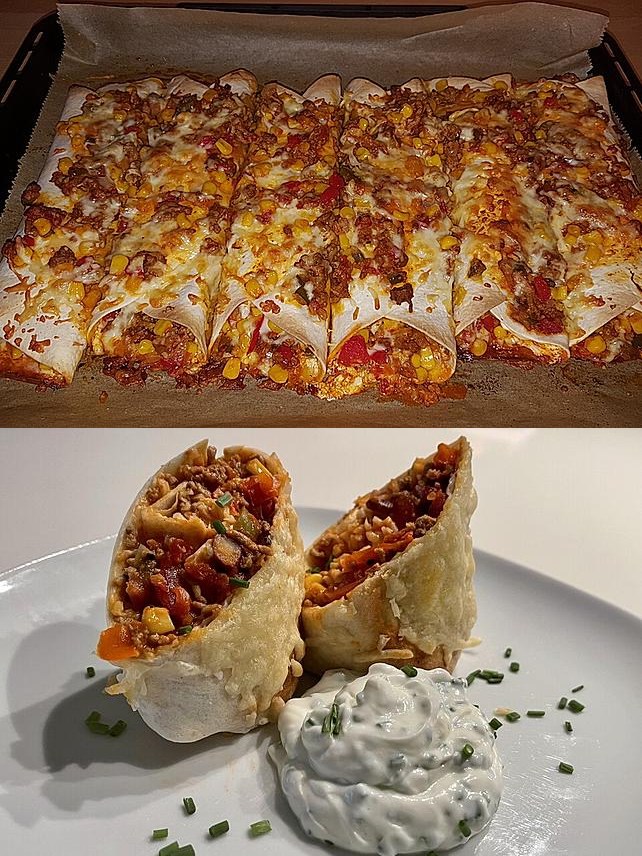 Meksykańskie burritos