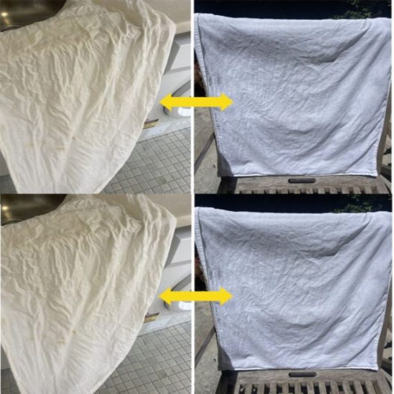 Jak wybielić pranie lub ubrania, które żółkną lub szarzeją?