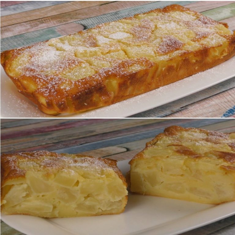 Po upieczeniu ciasto zamienia się w krem. Najbardziej delikatny i rozpływający się w ustach placek „Invisible”.