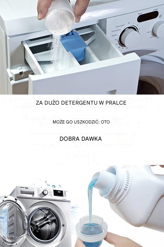 Zbyt duża ilość detergentu może wszystko zepsuć: oto, ile potrzebujesz