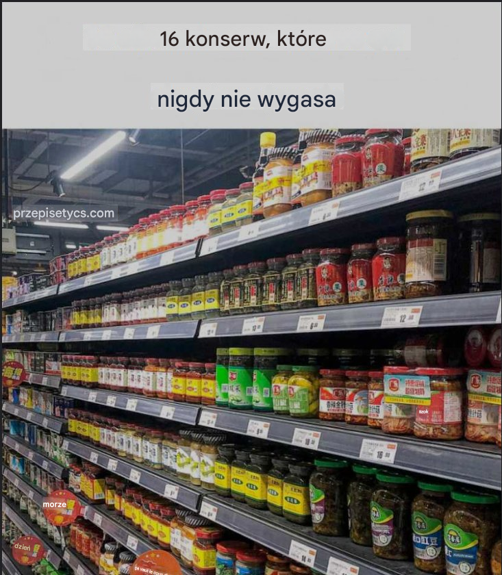 16 konserw, które nigdy się nie psują