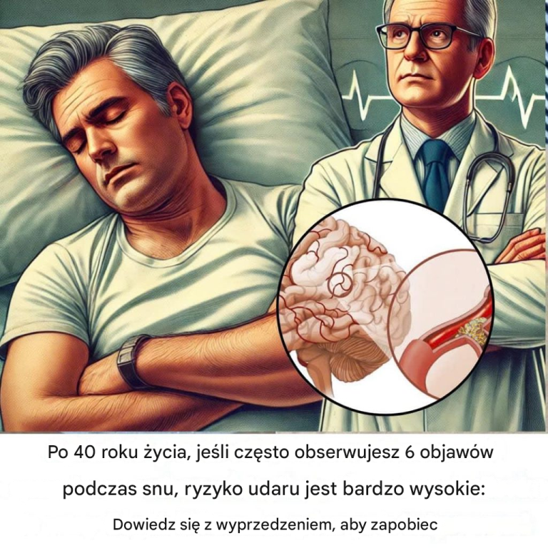 Po 40. roku życia, jeśli często zauważasz 6 objawów podczas snu