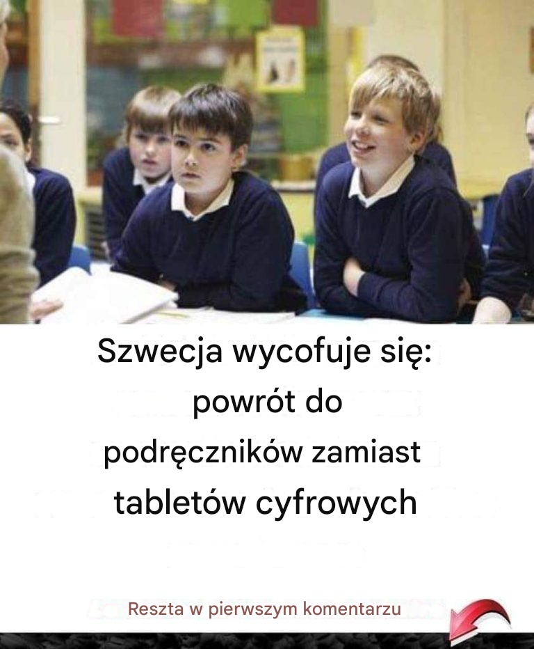Szwecja wycofuje się: powrót do podręczników zamiast tabletów cyfrowych