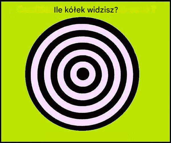 Tylko geniusz jest w stanie określić, ile okręgów jest na obrazku, w 9 sekund lub krócej!