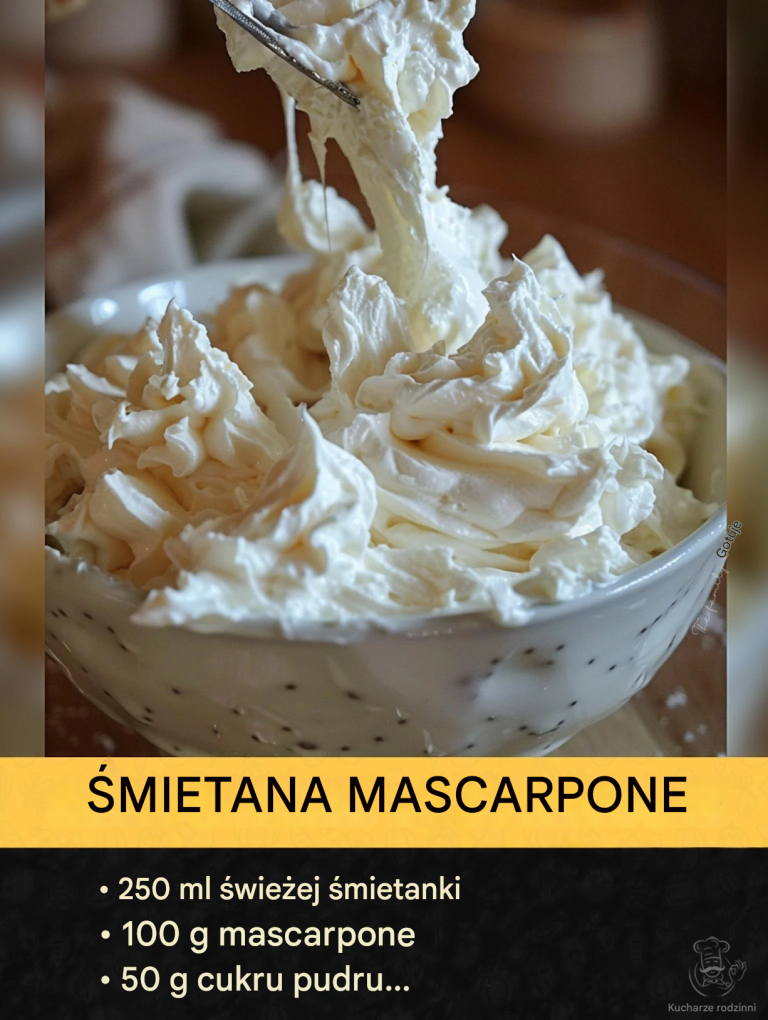 Krem Chantilly z Mascarpone