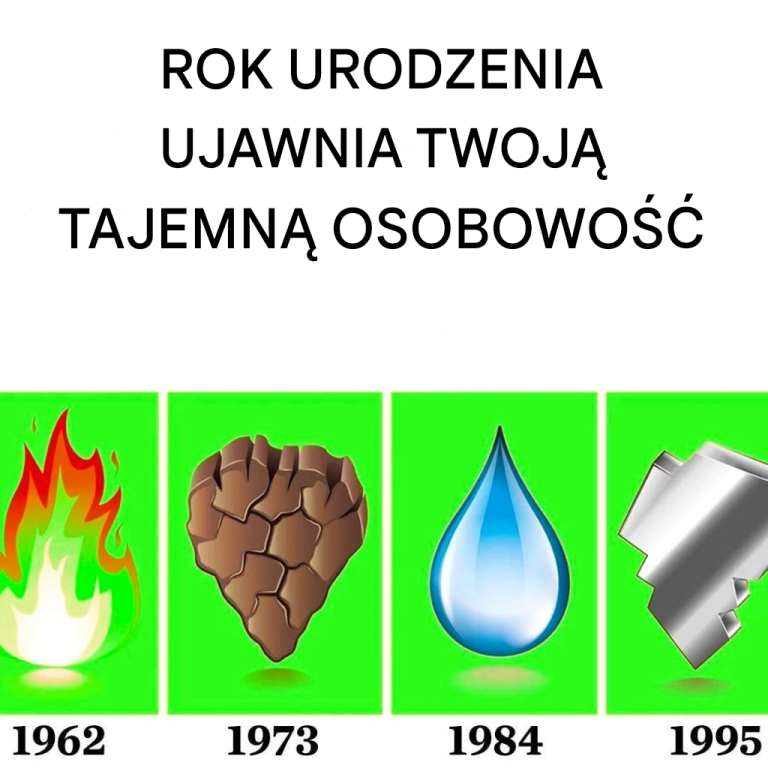 Ostatnia liczba roku urodzenia ujawnia informacje o Twojej osobowości