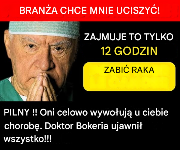 PILNY !! Celowo wywołują u ciebie chorobę | Doktor Bokeria ujawnił wszystko!!!
