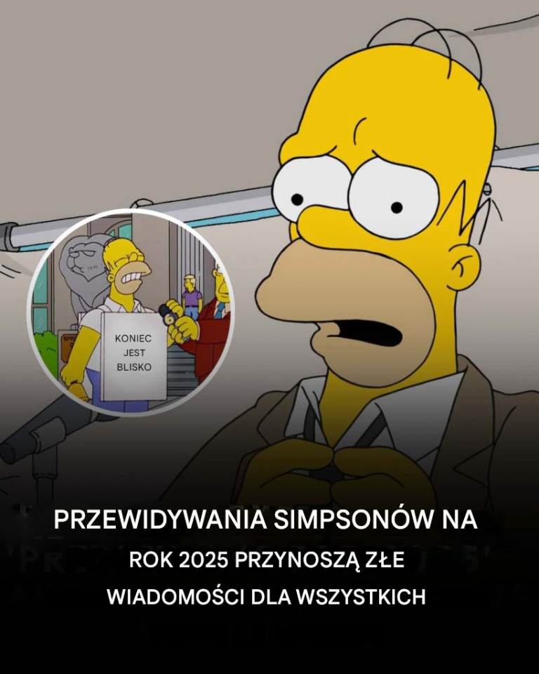 Prognozy Simpsonów na rok 2025 przynoszą złe wieści dla wszystkich