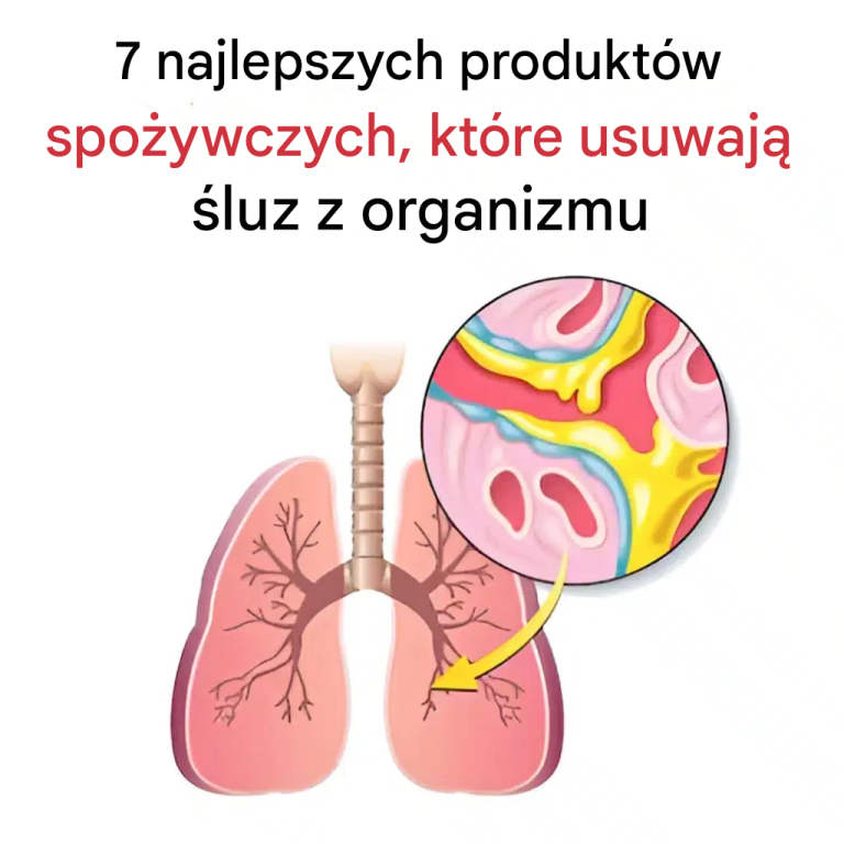 7 najlepszych produktów spożywczych, które usuwają śluz z organizmu