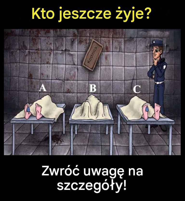 Zagadka: Czy potrafisz zgadnąć, kto jeszcze żyje?