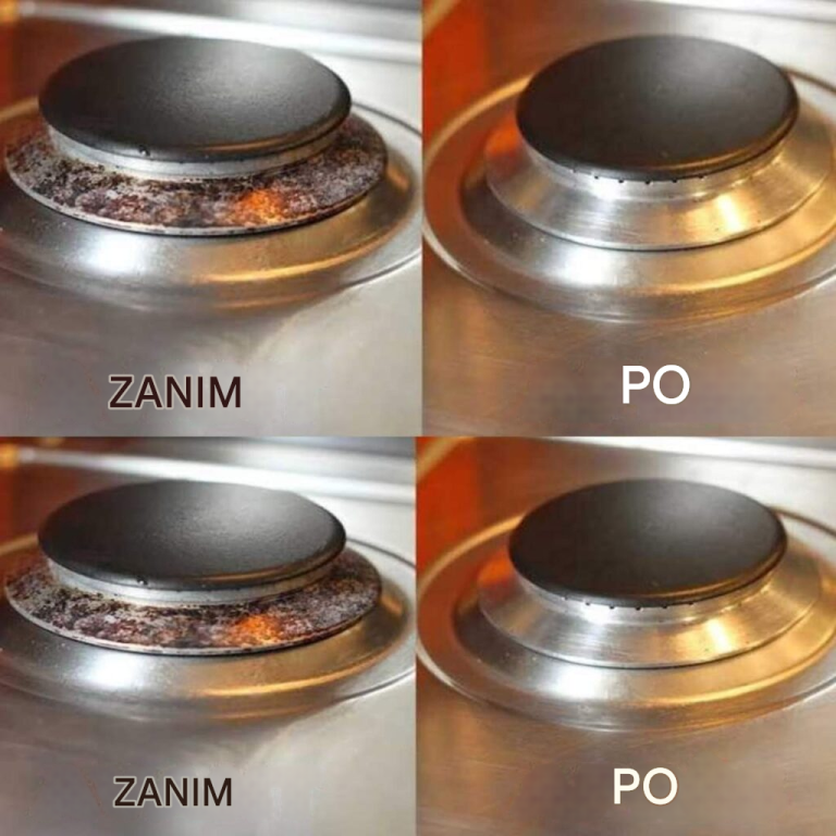Jak wyczyścić palniki kuchenki sodą oczyszczoną (szybko i łatwo).