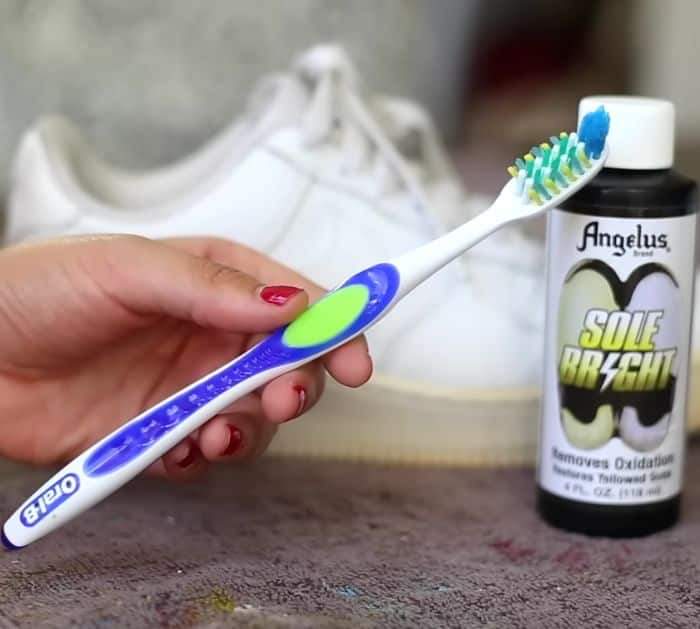 Jak wybielić żółte podeszwy butów!!