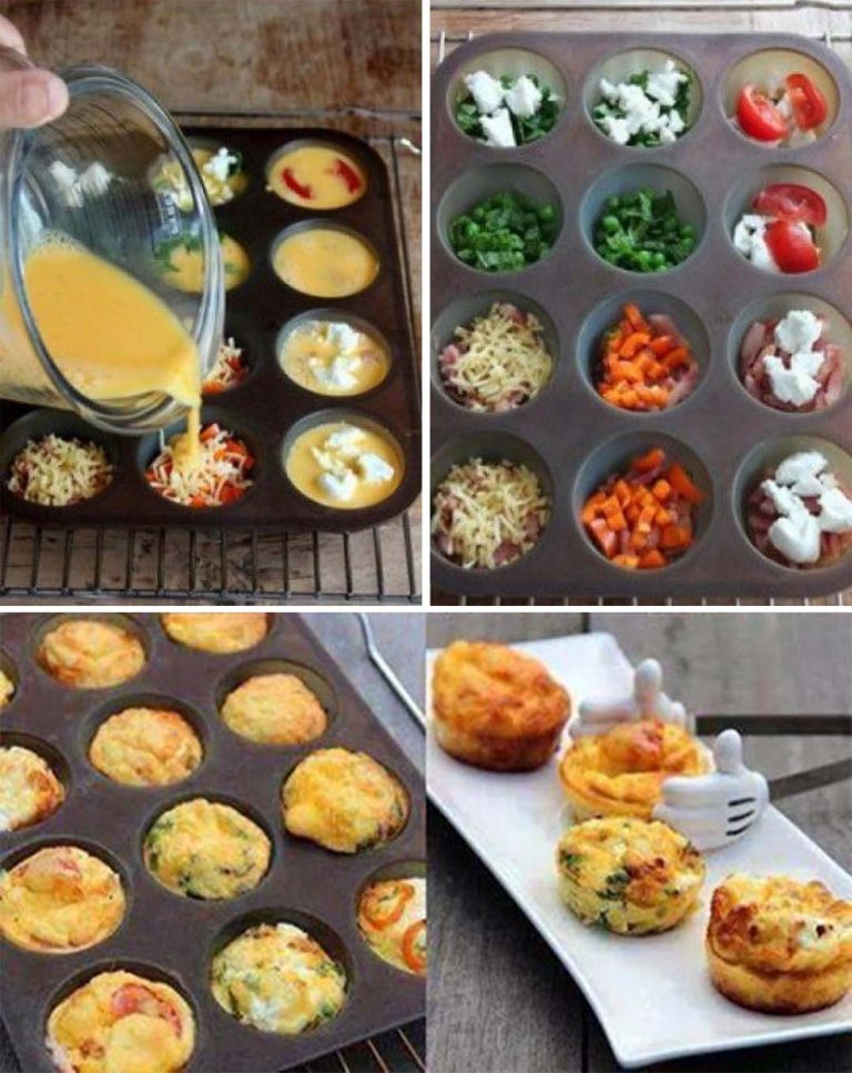 Różne mini-quiche: Pyszne!!