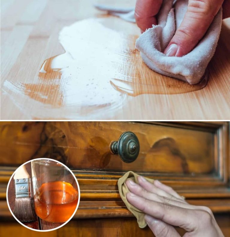 Specjalny olej, który nabłyszcza drewniane meble i nadaje im nowy wygląd...