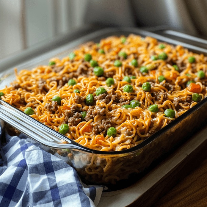 Zapiekanka z mielonej wołowiny Chow My