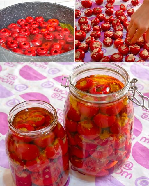 Papryka faszerowana w oleju: smaczny dodatek, który zachwyci każdego