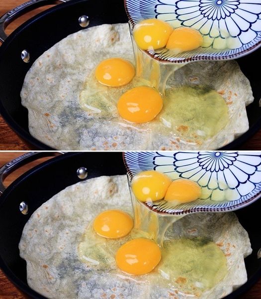 Będziesz zaskoczony efektem, gdy polejesz tortillę jajkami. Proste i pyszne przepisy na tortille