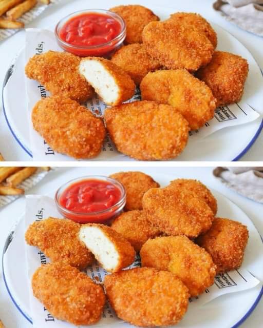 Domowe nuggetsy z kurczaka 😋