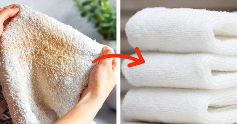 Stare i pożółkłe ręczniki – jak je wybielić i sprawić, by były miękkie jak chmury