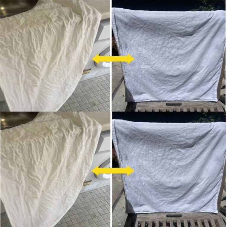 Jak wybielić pranie lub ubrania, które żółkną lub szarzeją?