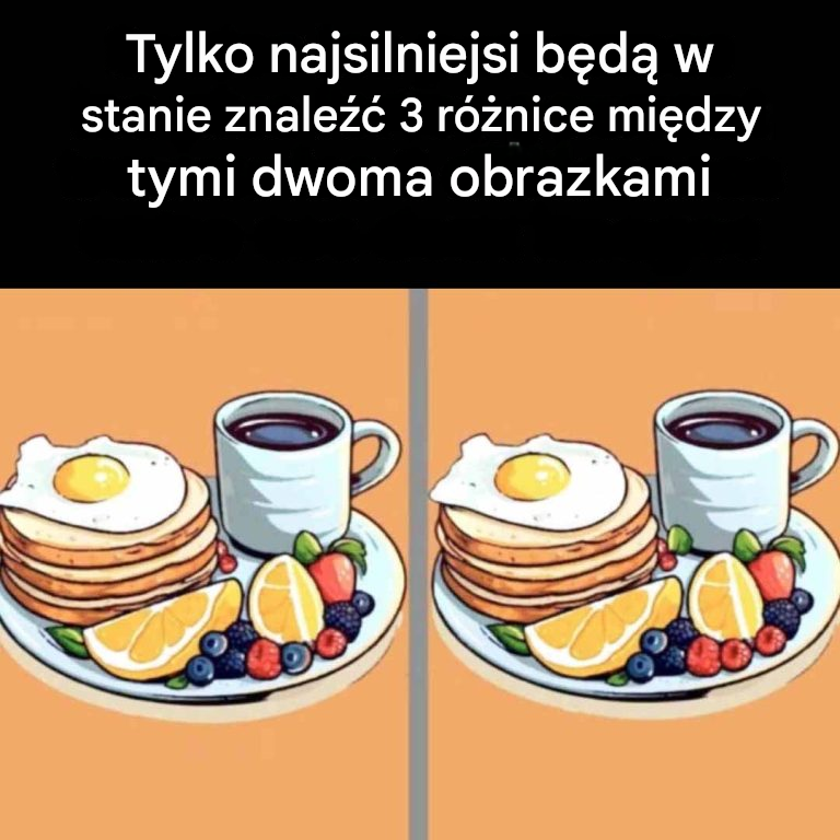 Tylko osoby z doskonałym wzrokiem będą w stanie znaleźć 3 różnice między tymi dwoma obrazkami w mniej niż 11 sekund