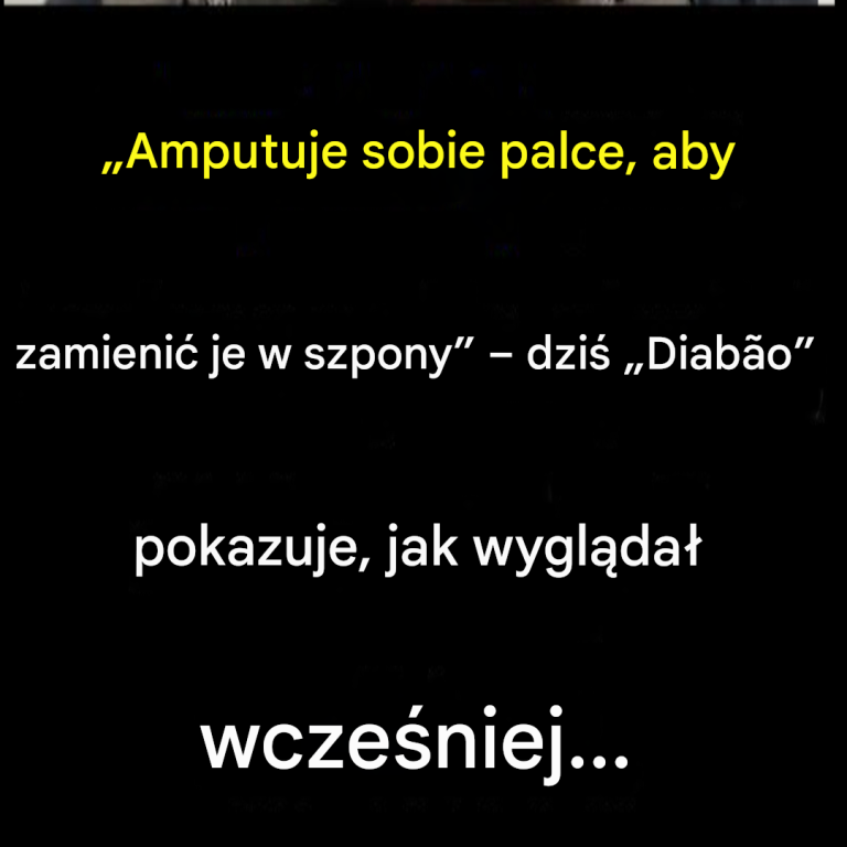 „Diabão” to jeden z najbardziej zmodyfikowanych mężczyzn na świecie