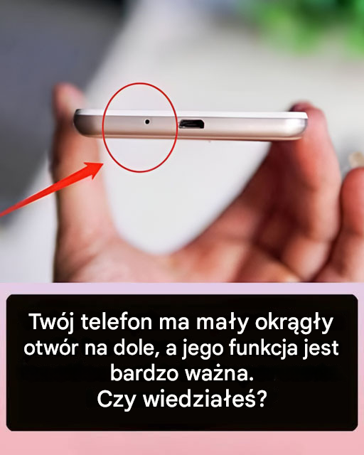 Wiele osób nadal nie wie, do czego służy ta mała dziurka w telefonie