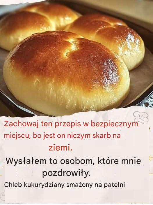 Chleb kukurydziany na patelni