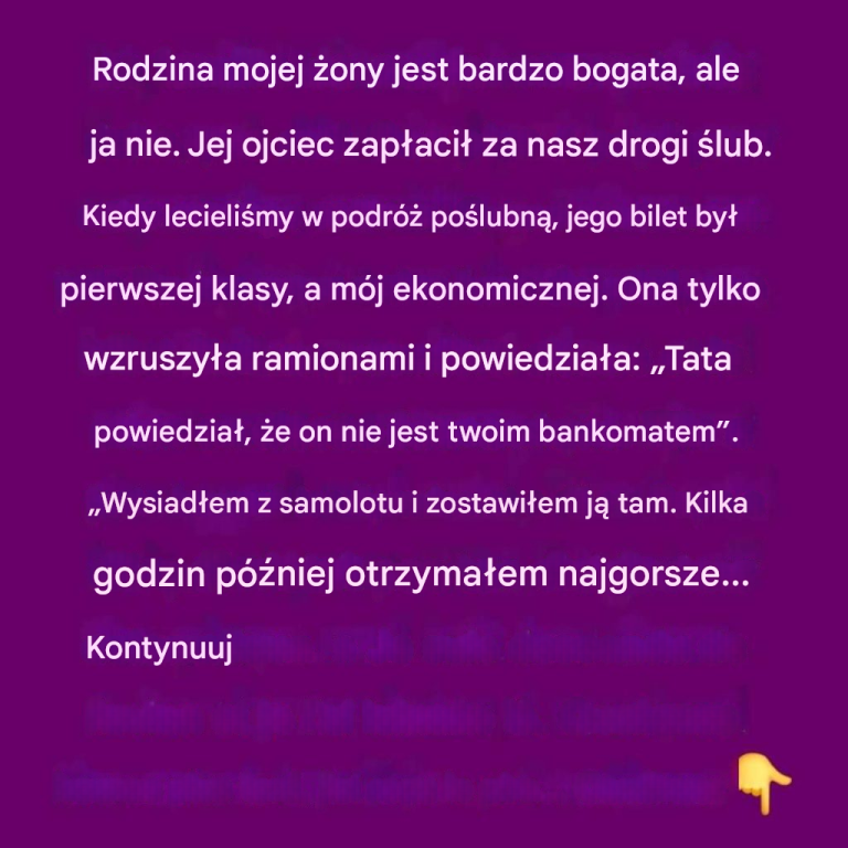 Pieniądze nie są najważniejsze.