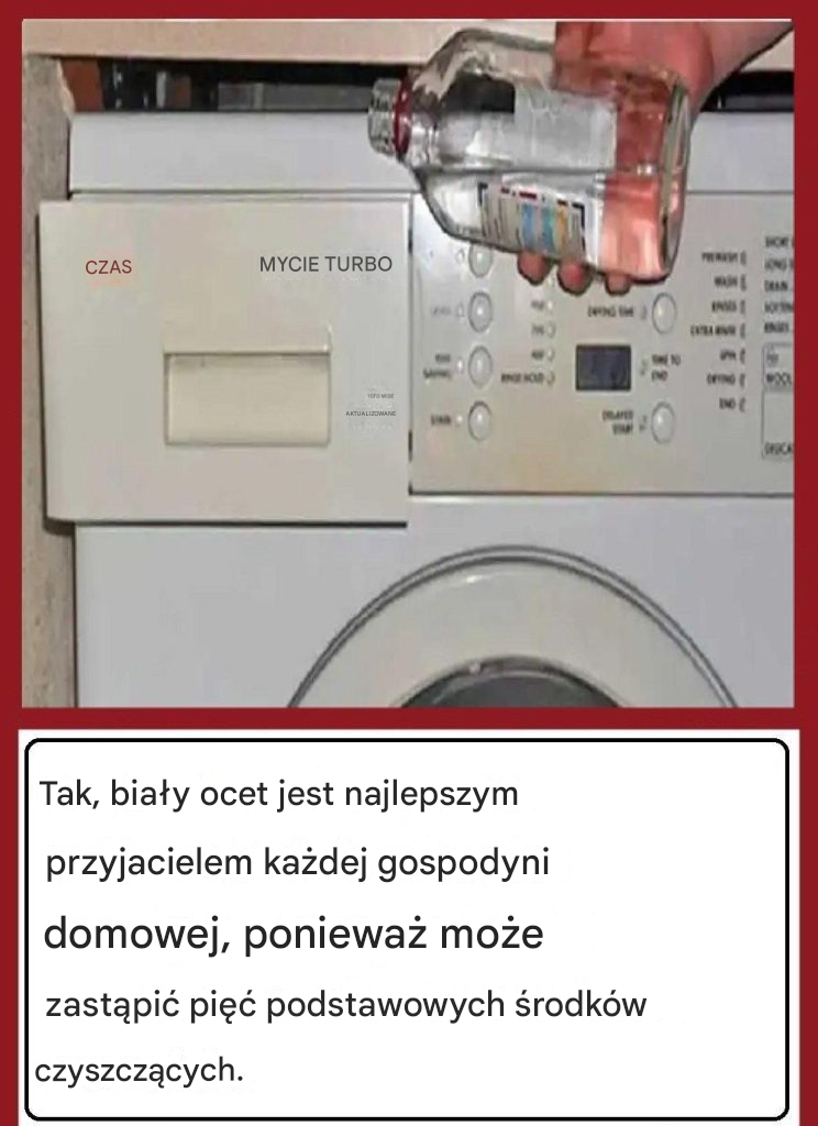 Tak, biały ocet jest najlepszym przyjacielem każdej gospodyni domowej, ponieważ może zastąpić 5 środków czyszczących uważanych za niezbędne.