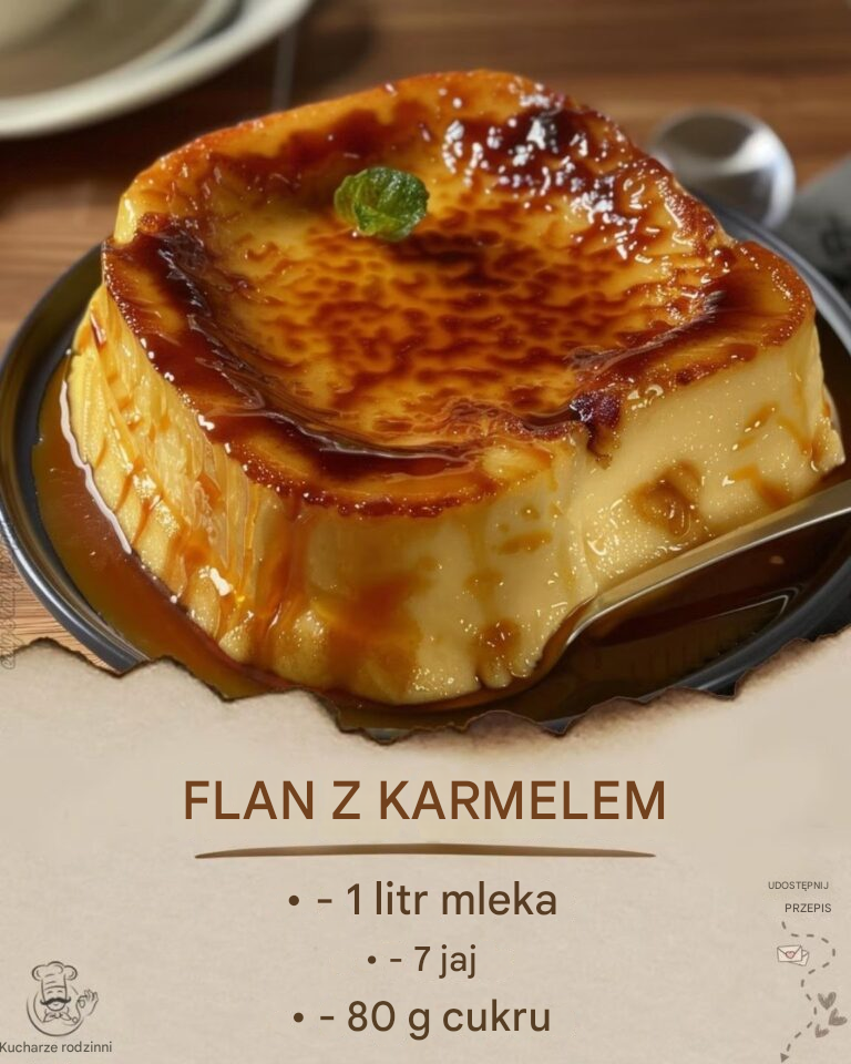 Flan karmelowy