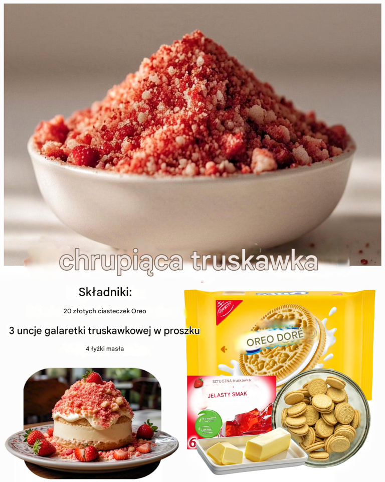 Łatwy przepis na chrupiące truskawki