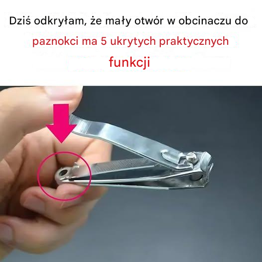 Odkryj sekretną moc „małego okrągłego otworu” w Twoim obcinaczu do paznokci